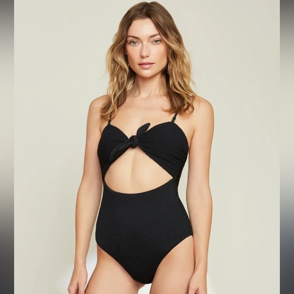 Veronica Beard Other - Veronica Beard Black Cut-Out One Piece Swimsuit